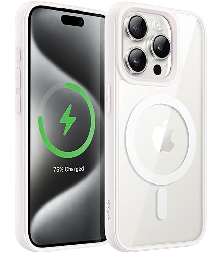 Amazon.com: JETech Magnetic Case for iPhone 15 Pro 6.1-Inch